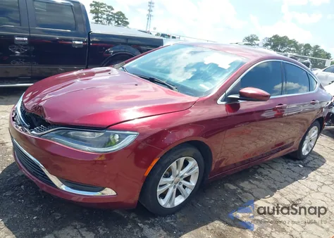 2016 Chrysler 200 Limited from USA, damaged, VIN 1C3CCCAB7GN141395